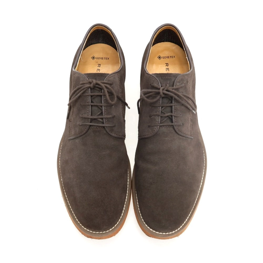 【中古】リーガル REGAL GORE-TEX スエード ドレスシューズ ブラウン【サイズ26.5】【 状態ランクB 】【 メンズ 】