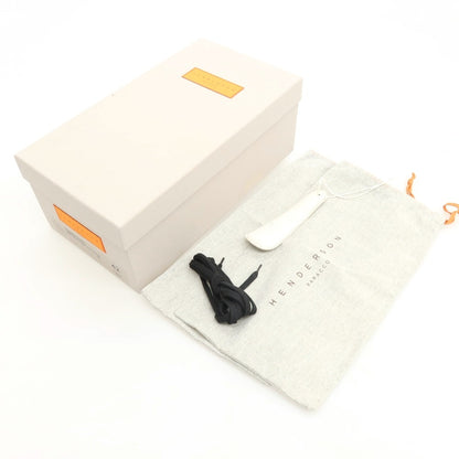 【中古】ヘンダーソン ブラッコ HENDERSON BARACCO グレインレザー スニーカー ブラック【サイズ42】【 状態ランクB 】【 メンズ 】