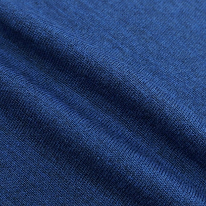 【中古】ジョンスメドレー JOHN SMEDLEY BEAUTY&amp;YOUTH別注 ウール 長袖 ポロニット ブルー【 L 】【 状態ランクA 】【 メンズ 】