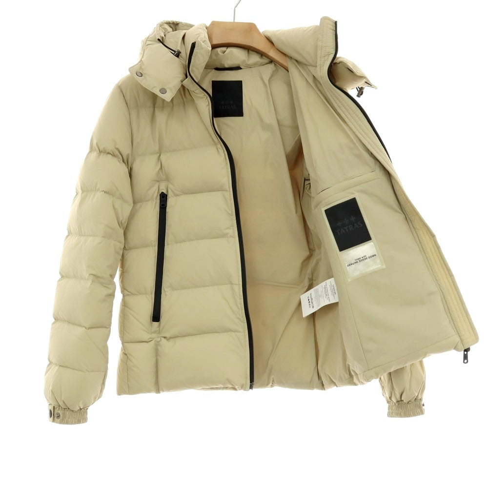 【中古】タトラス TATRAS ナイロン ダウンジャケット ベージュ【 1 】【 状態ランクB 】【 メンズ 】