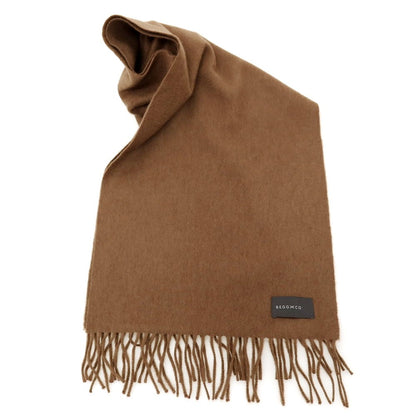 【中古】ベグアンドコー BEGG&amp;CO カシミヤ マフラー ブラウン【 状態ランクB 】【 メンズ 】