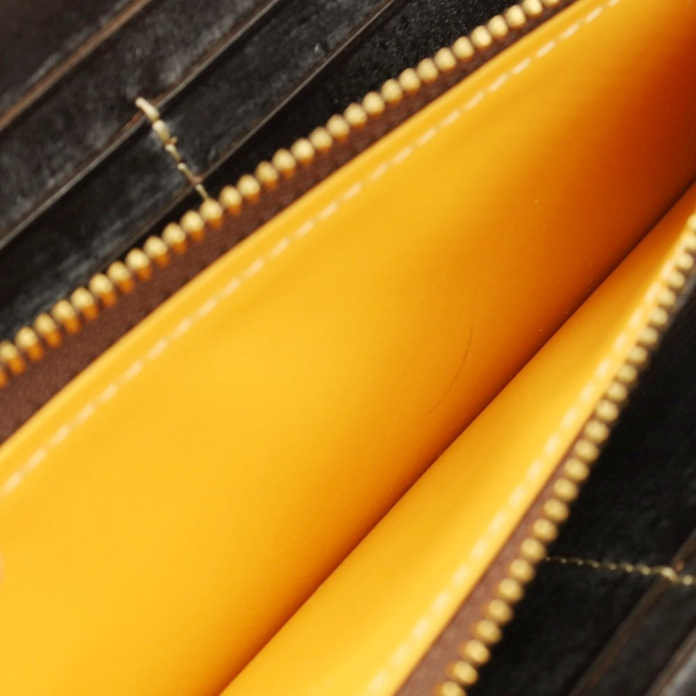 【中古】ガンゾ GANZO ブライドルレザー 長財布 ダークブラウン【 状態ランクB 】【 メンズ 】