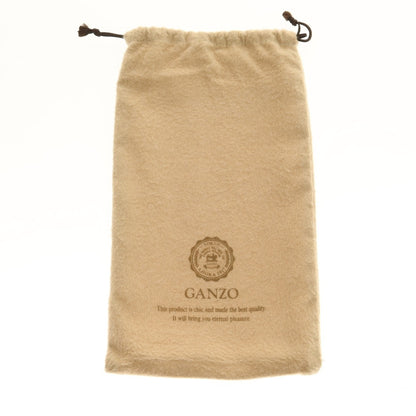 【中古】ガンゾ GANZO ブライドルレザー 長財布 ダークブラウン【 状態ランクB 】【 メンズ 】