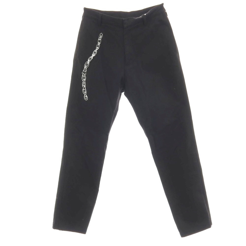 【中古】リアム ホッジス LIAM HODGES コットン ワークパンツ ブラック【 サイズ30 】【 状態ランクC 】【 メンズ 】 [CPD]