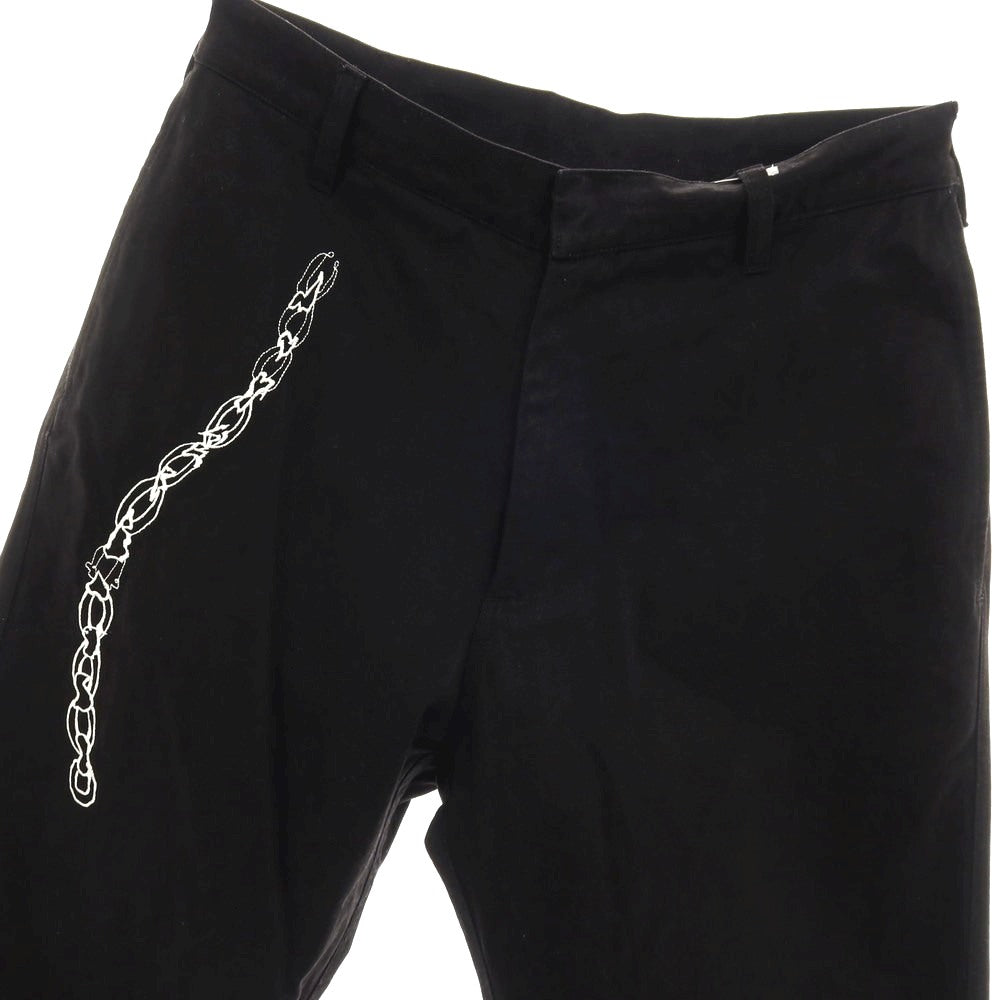 【中古】リアム ホッジス LIAM HODGES コットン ワークパンツ ブラック【 サイズ30 】【 状態ランクC 】【 メンズ 】 [CPD]