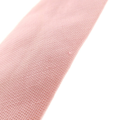 【中古】エリコフォルミコラ ERRICO FORMICOLA リネンシルク 無地ネクタイ ピンク【 状態ランクC 】【 メンズ 】