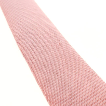 【中古】エリコフォルミコラ ERRICO FORMICOLA リネンシルク 無地ネクタイ ピンク【 状態ランクC 】【 メンズ 】