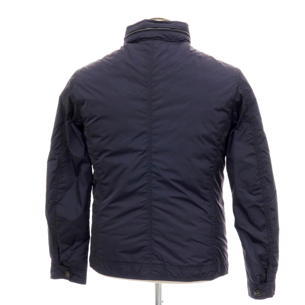 【中古】ヤンマイエン JAN MAYEN ナイロン スタンドカラー ダウンジャケット ネイビー【 50 】【 状態ランクA 】【 メンズ 】