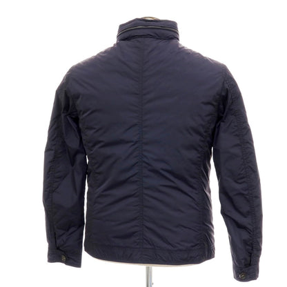 【中古】ヤンマイエン JAN MAYEN ナイロン スタンドカラー ダウンジャケット ネイビー【 50 】【 状態ランクA 】【 メンズ 】