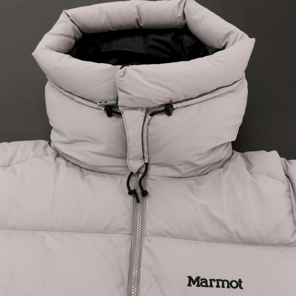 【中古】マーモット MARMOT ナイロン フーデッド ダウンジャケット グレー【 M 】【 状態ランクA 】【 メンズ 】