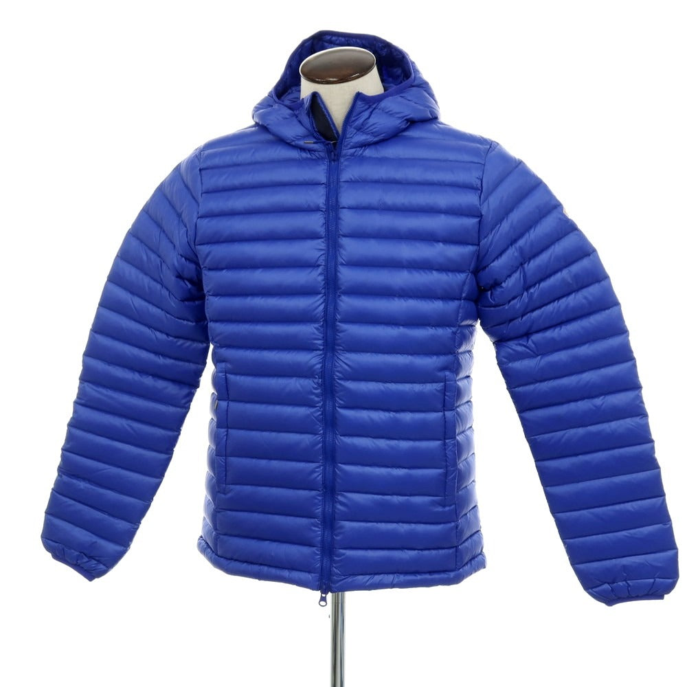 【中古】ピレネックス Pyrenex BRUCE HOODED ナイロン ダウンジャケット ブルー【 L 】【 状態ランクA 】【 メンズ 】