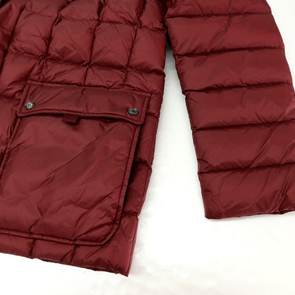 【中古】【未使用】シュナイダー SCHNEIDERS ナイロン ダウンジャケット マルーン【 50 】【 状態ランクS 】【 メンズ 】