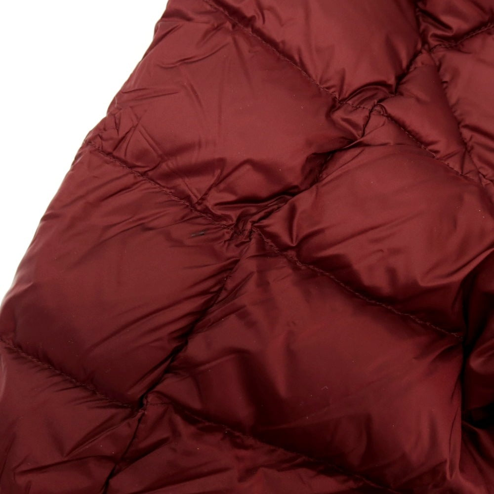 【中古】【未使用】シュナイダー SCHNEIDERS ナイロン ダウンジャケット マルーン【 50 】【 状態ランクS 】【 メンズ 】