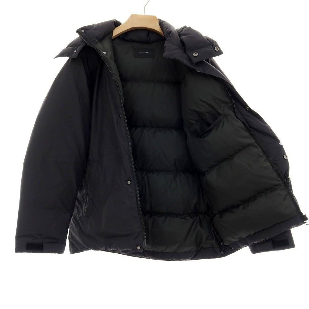 【中古】【未使用】ナノユニバース nano universe ポリエステル ダウンジャケット ブラック【 L 】【 状態ランクS 】【 メンズ 】