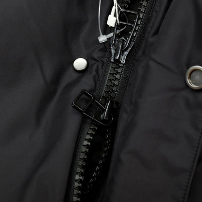 【中古】【未使用】ナノユニバース nano universe ポリエステル ダウンジャケット ブラック【 L 】【 状態ランクS 】【 メンズ 】