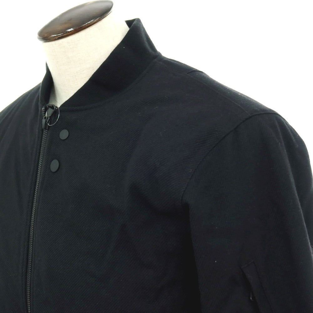 【中古】【未使用】ナノユニバース nano universe テックフライメルトン 中綿入り MA-1 ブルゾン ブラック【 L 】【 状態ランクS 】【 メンズ 】