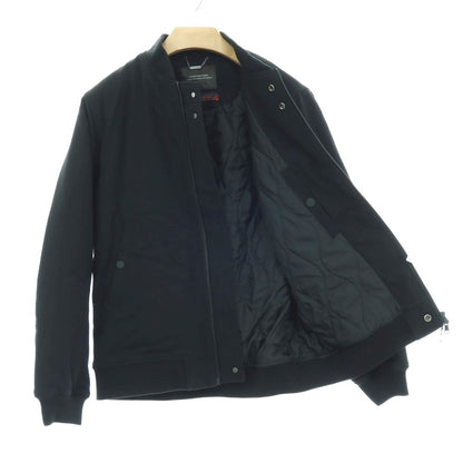 【中古】【未使用】ナノユニバース nano universe テックフライメルトン 中綿入り MA-1 ブルゾン ブラック【 L 】【 状態ランクS 】【 メンズ 】