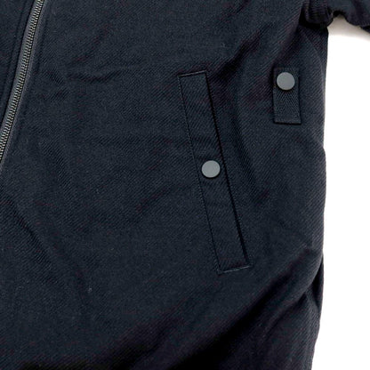 【中古】【未使用】ナノユニバース nano universe テックフライメルトン 中綿入り MA-1 ブルゾン ブラック【 L 】【 状態ランクS 】【 メンズ 】