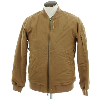 【中古】【未使用】ナノユニバース nano universe テックフライメルトン 中綿入り MA-1 ブルゾン オーカー【 L 】【 状態ランクS 】【 メンズ 】