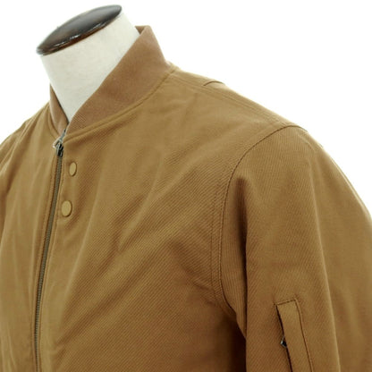 【中古】【未使用】ナノユニバース nano universe テックフライメルトン 中綿入り MA-1 ブルゾン オーカー【 L 】【 状態ランクS 】【 メンズ 】