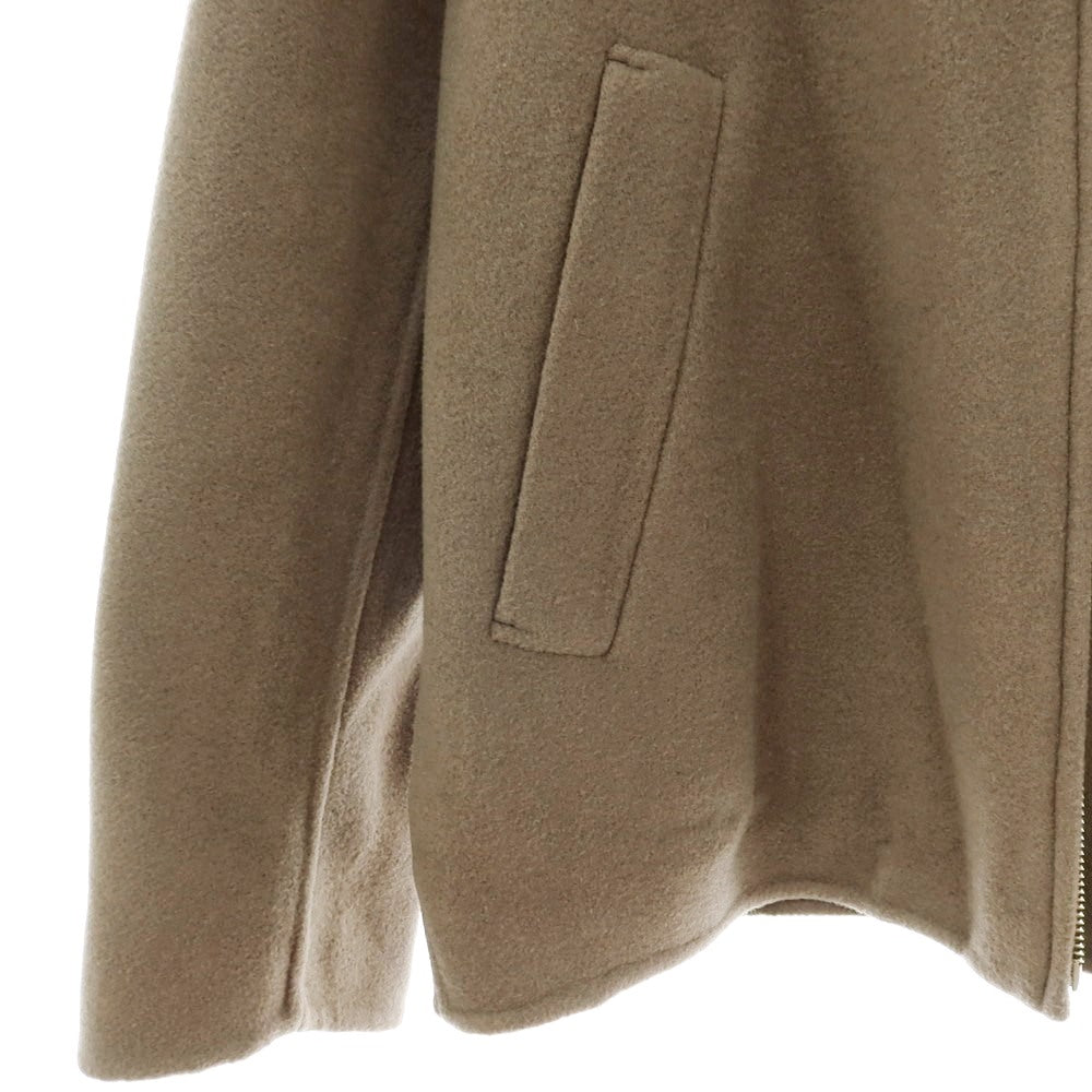 【中古】【未使用】グリーンレーベルリラクシング green label relaxing SUPER140’Sプレジャーウール＆ナイロンポリエステル ジップアップブルゾン トープ【 L 】【 状態ランクS 】【 メンズ 】