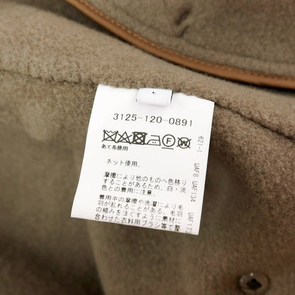 【中古】【未使用】グリーンレーベルリラクシング green label relaxing SUPER140’Sプレジャーウール＆ナイロンポリエステル ジップアップブルゾン トープ【 L 】【 状態ランクS 】【 メンズ 】