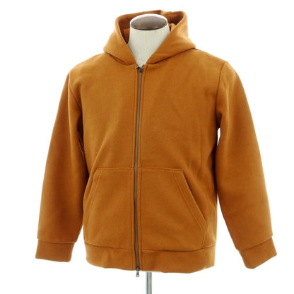 【中古】【未使用】ナノユニバース nano universe テックメルトンジャージー ダブルジップ パーカー オレンジブラウン【 L 】【 状態ランクS 】【 メンズ 】