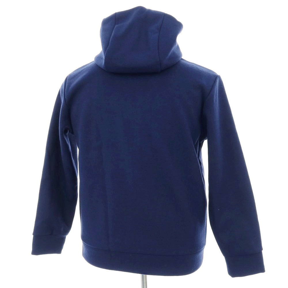 【中古】【未使用】ナノユニバース nano universe テックメルトンジャージー ダブルジップ パーカー ネイビー【 L 】【 状態ランクS 】【 メンズ 】