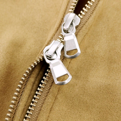 【中古】【未使用】ナノユニバース nano universe フェイク スエード ジャージー ダブルジップ パーカー ベージュ【 L 】【 状態ランクS 】【 メンズ 】