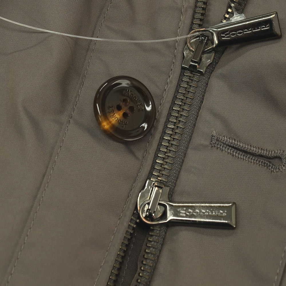 【中古】ムーレー MOORER ポリエステル コート グレージュ【サイズ42】【 状態ランクC 】【 メンズ 】