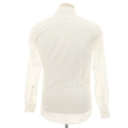 【中古】ギローバー GUY ROVER コットン ホリゾンタルカラー カジュアルシャツ ホワイト【 XS 】【 状態ランクC 】【 メンズ 】