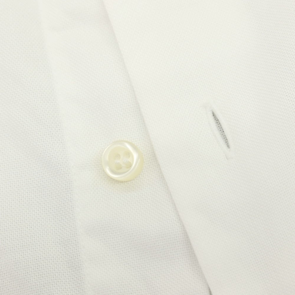 【中古】ギローバー GUY ROVER コットン ホリゾンタルカラー カジュアルシャツ ホワイト【 XS 】【 状態ランクC 】【 メンズ 】