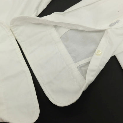 【中古】ギローバー GUY ROVER コットン ホリゾンタルカラー カジュアルシャツ ホワイト【 XS 】【 状態ランクC 】【 メンズ 】