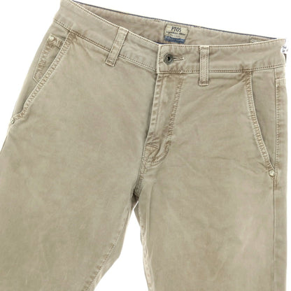 【中古】ピーティーゼロチンクエ PT05 ガーメントダイ ストレッチ コットン ワークパンツ グレージュ【サイズ28】【 状態ランクC 】【 メンズ 】