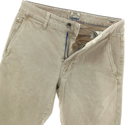 【中古】ピーティーゼロチンクエ PT05 ガーメントダイ ストレッチ コットン ワークパンツ グレージュ【サイズ28】【 状態ランクC 】【 メンズ 】