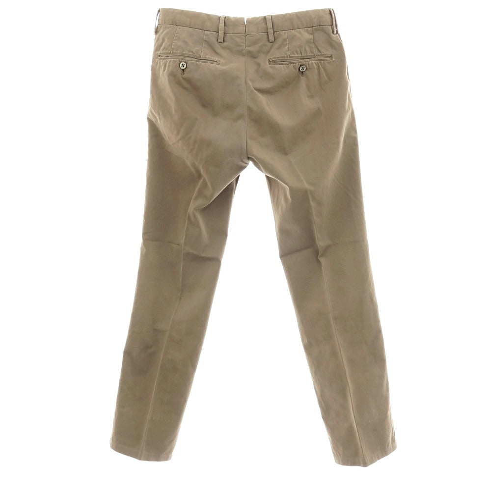 【中古】ピーティーゼロウーノ PT01 コットンポリウレタン カジュアルスラックスパンツ ブラウン【サイズ44】【 状態ランクC 】【 メンズ 】