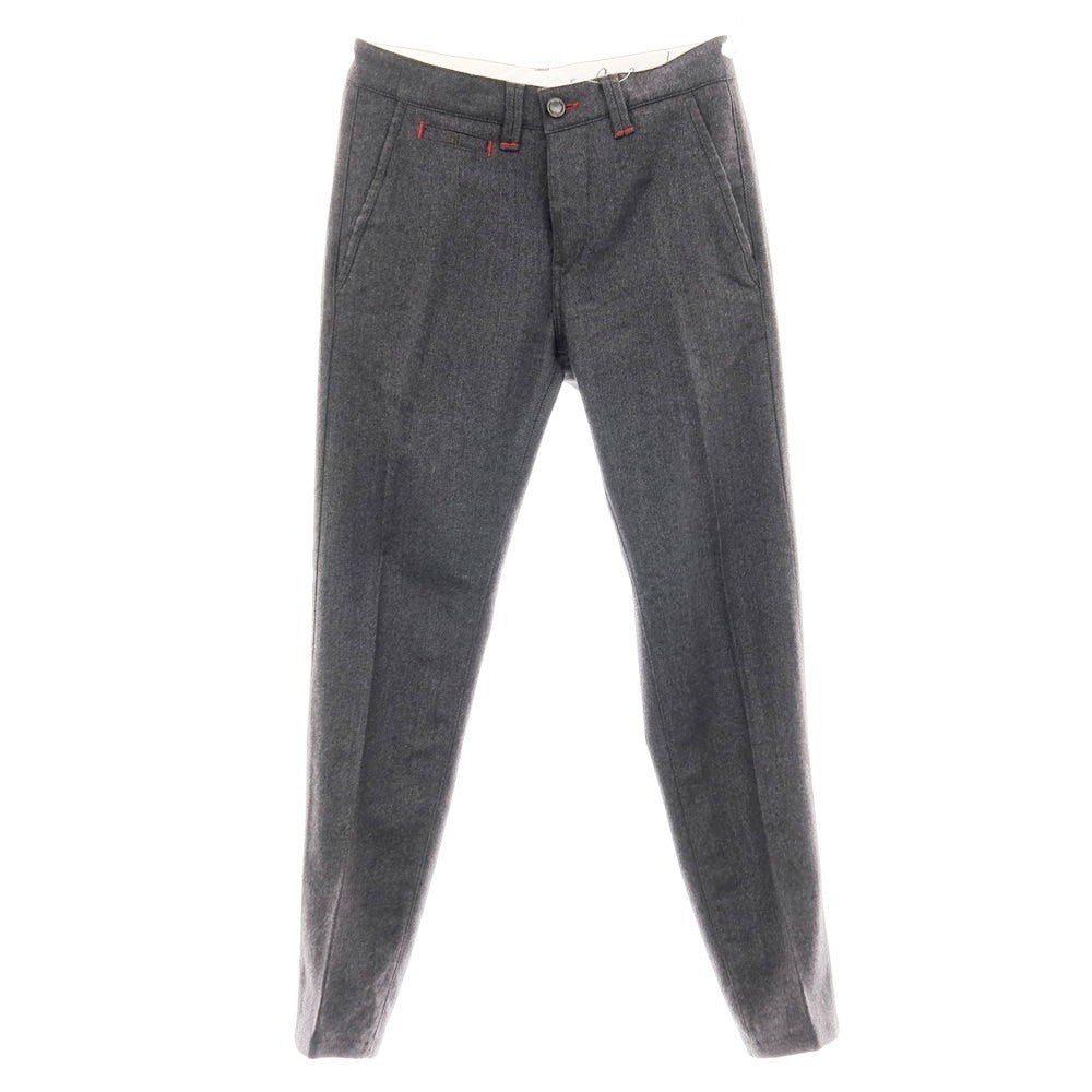 【中古】トラマロッサ Tramarossa PAUL LAB ストレッチ ウール カジュアルスラックスパンツ グレー【サイズ29】【 状態ランクB 】【 メンズ 】[BPD]
