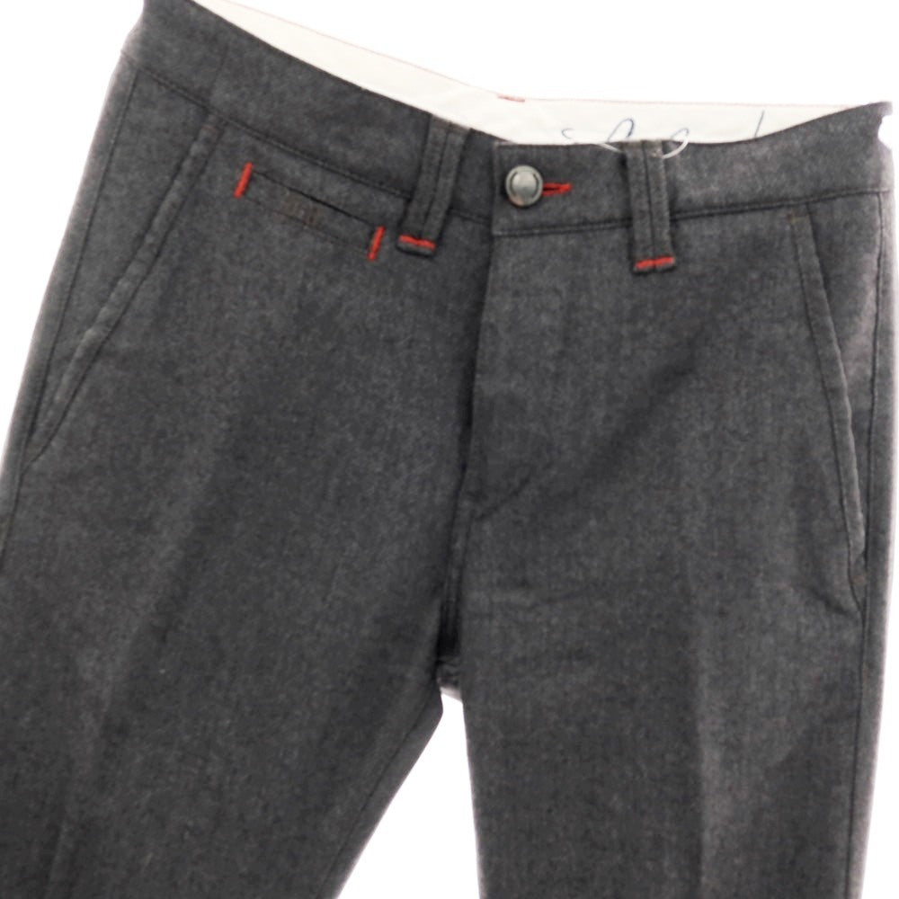 【中古】トラマロッサ Tramarossa PAUL LAB ストレッチ ウール カジュアルスラックスパンツ グレー【 29 】【 状態ランクB 】【 メンズ 】