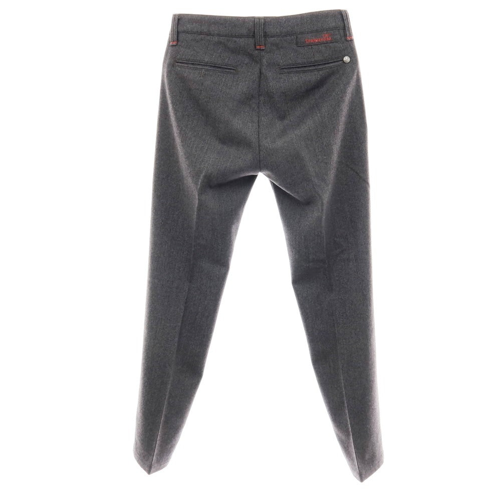 【中古】トラマロッサ Tramarossa PAUL LAB ストレッチ ウール カジュアルスラックスパンツ グレー【サイズ29】【 状態ランクB 】【 メンズ 】[BPD]