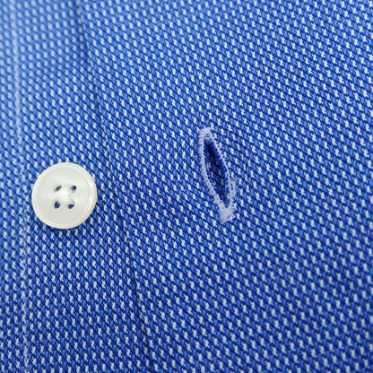 【中古】バグッタ Bagutta コットン ドレスシャツ ブルー【 40 】【 状態ランクB 】【 メンズ 】