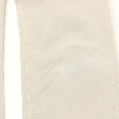 【中古】ヤコブコーエン JACOB COHEN J613 ストレッチ コットン 5ポケットパンツ ライトグレージュ【サイズ32】【 状態ランクC 】【 メンズ 】