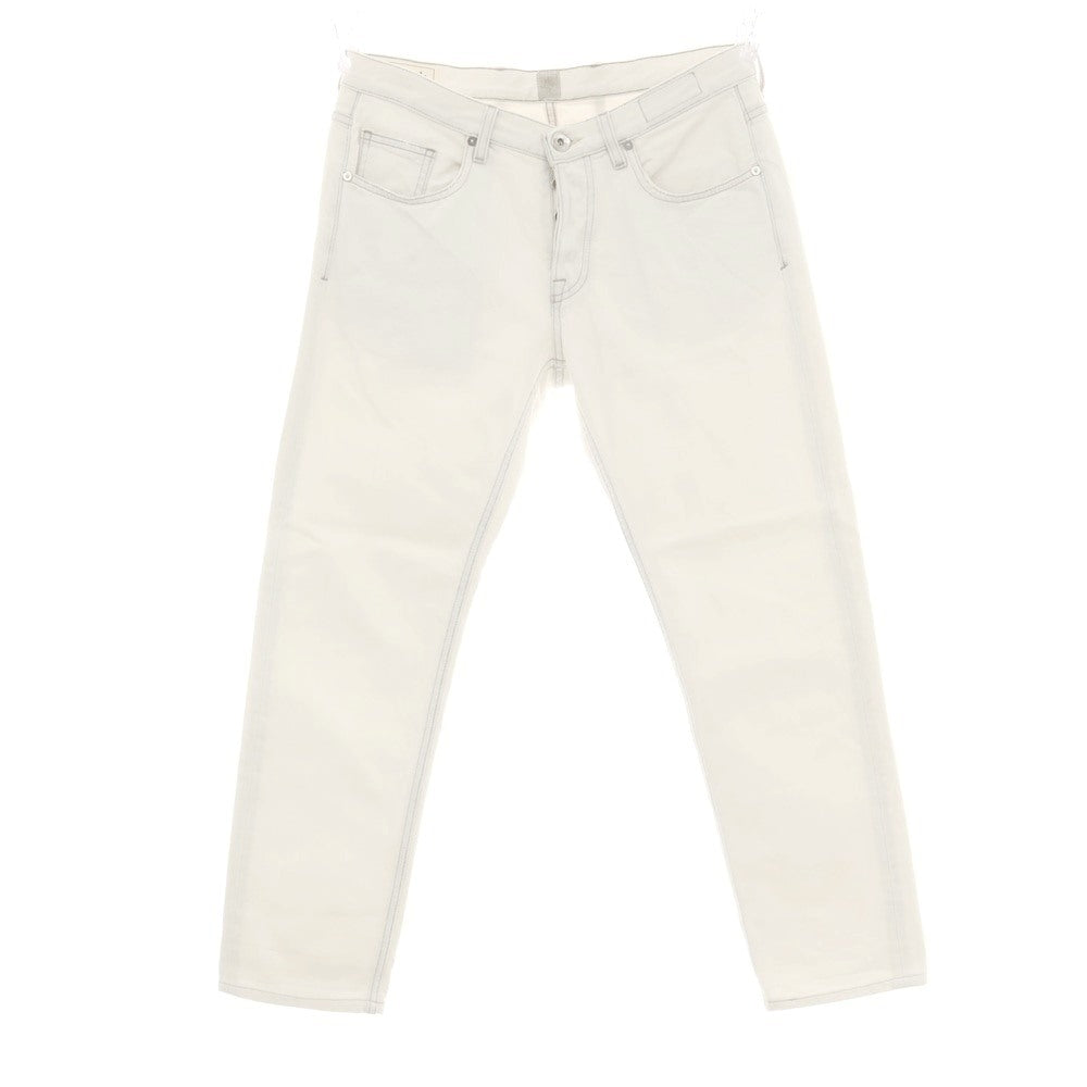 【中古】イレブンティ eleventy コットン デニムパンツ ジーンズ ホワイト【 32 】【 状態ランクC 】【 メンズ 】