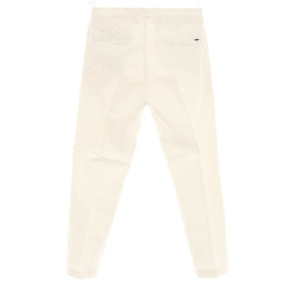 【中古】チープラス C+ ストレッチ コットン カジュアルスラックスパンツ ホワイト【サイズ31】【 状態ランクC 】【 メンズ 】