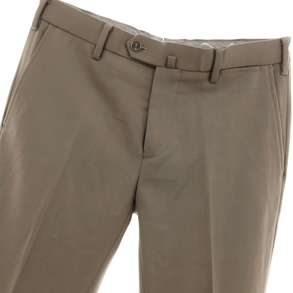 【中古】アングレー ANGLAIS ストレッチ ウール カジュアルスラックスパンツ トープ【サイズ44】【 状態ランクC 】【 メンズ 】