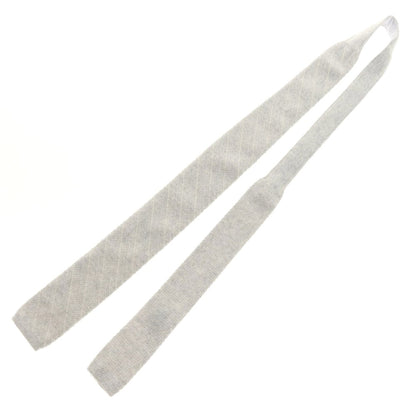 【中古】イレブンティ eleventy カシミヤ ニットタイ ライトグレージュ【 状態ランクB 】【 メンズ 】