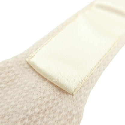 【中古】イレブンティ eleventy カシミヤ ニットタイ ベージュ【 状態ランクB 】【 メンズ 】