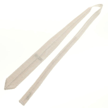 【中古】グリーンレーベルリラクシング green label relaxing シルク ニットタイ ベージュ【 状態ランクB 】【 メンズ 】