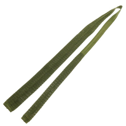 【中古】メイカーズシャツ カマクラ Makers Shirt 鎌倉 シルク ニットタイ オリーブ【 状態ランクB 】【 メンズ 】