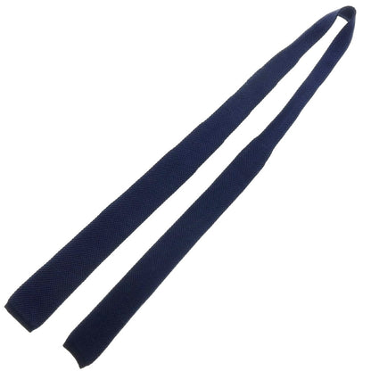 【中古】アクアスキュータム Aquascutum ウール ニットタイ ネイビー【 状態ランクB 】【 メンズ 】