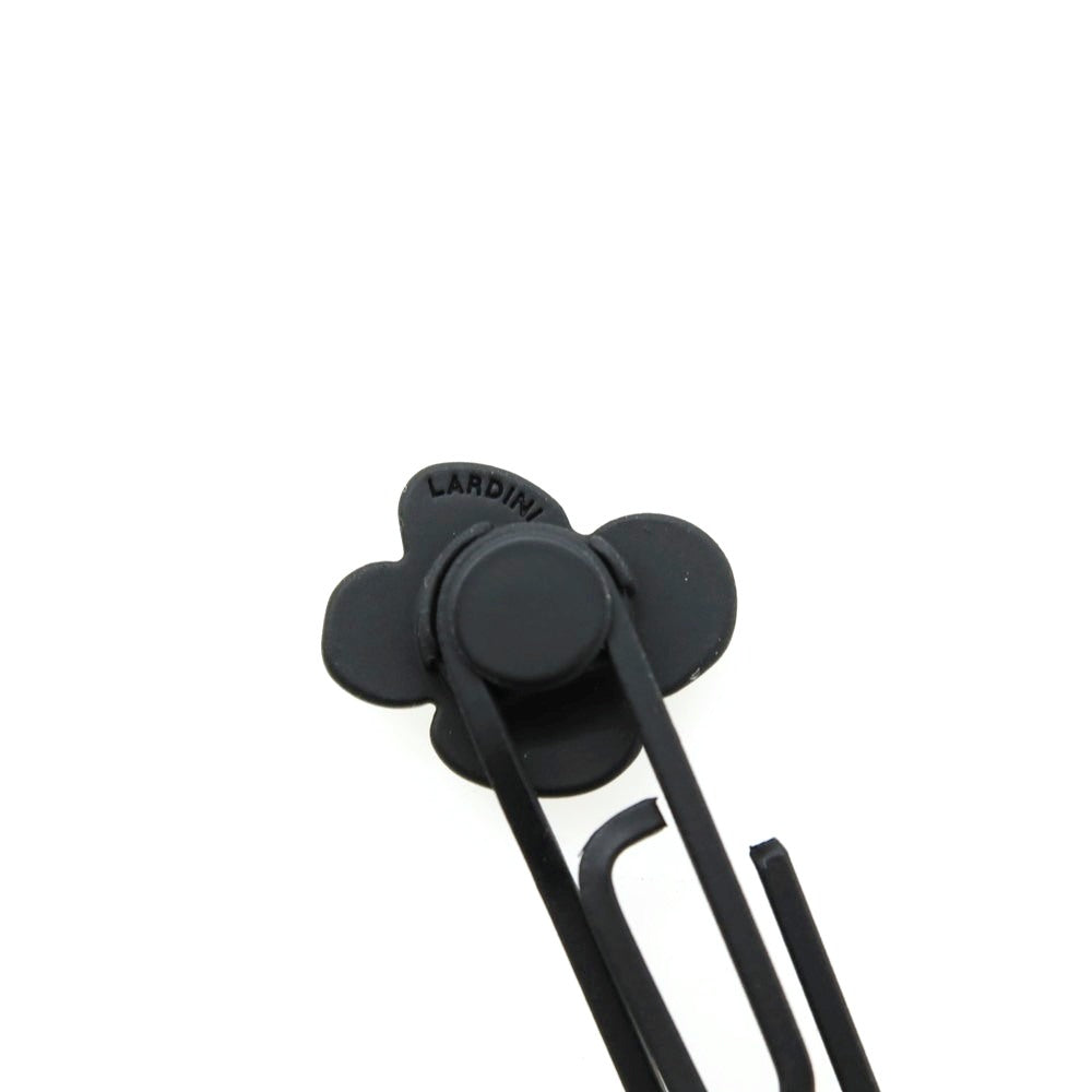 【SALE30%OFF/返品不可】【中古】ラルディーニ LARDINI ブートニエール ステンレス クリップタイプ ラペルピン ブラック【 状態ランクB 】【 メンズ 】